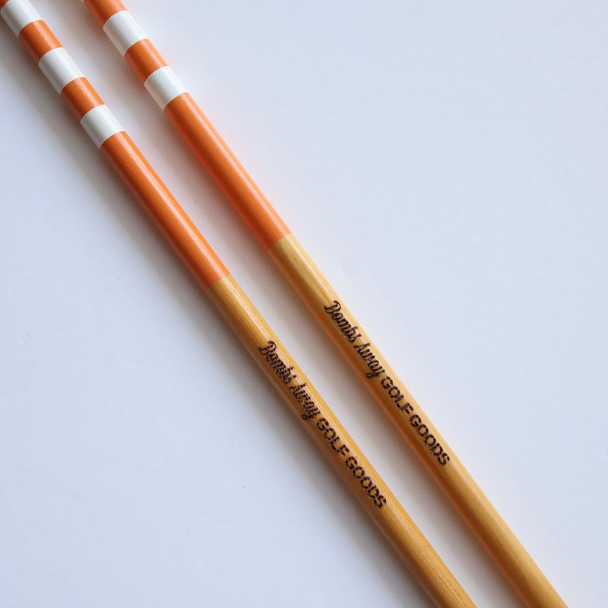 Classic alignment Sticks orange/white