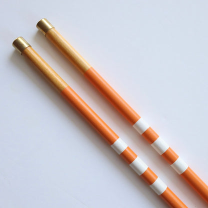 Classic alignment Sticks orange/white